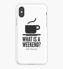 Weekend in Downton Abbey iPhone Case/Skin