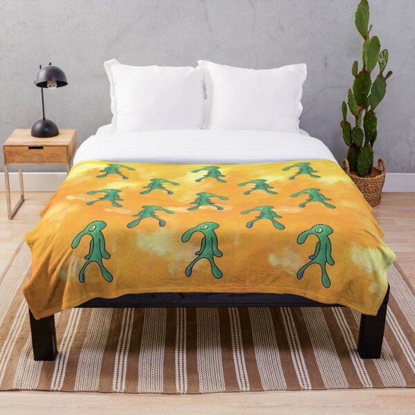 Bold and Brash (Yellow) Throw Blanket