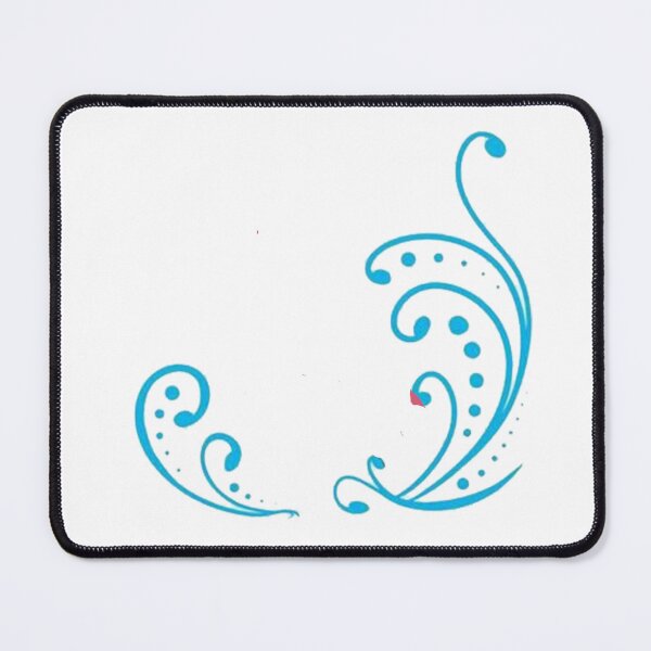 Item preview, id54-13 Light Blue Leaf Patterns, Leaf, Wonderful Henna Patterns, Spiral Patterns, Ornamental Patterns, Wall Decorations, Item decorations, Minimalist Patterns, Simple and Plain Patterns designed and sold by bcbutika.