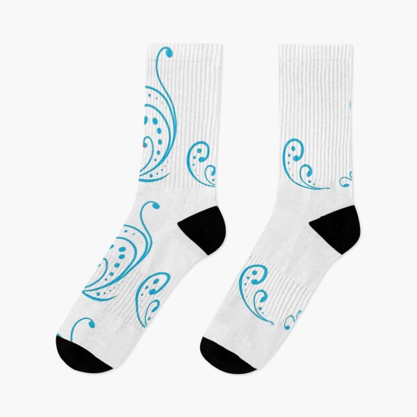 Item preview, id54-13 Light Blue Leaf Patterns, Leaf, Wonderful Henna Patterns, Spiral Patterns, Ornamental Patterns, Wall Decorations, Item decorations, Minimalist Patterns, Simple and Plain Patterns designed and sold by bcbutika.