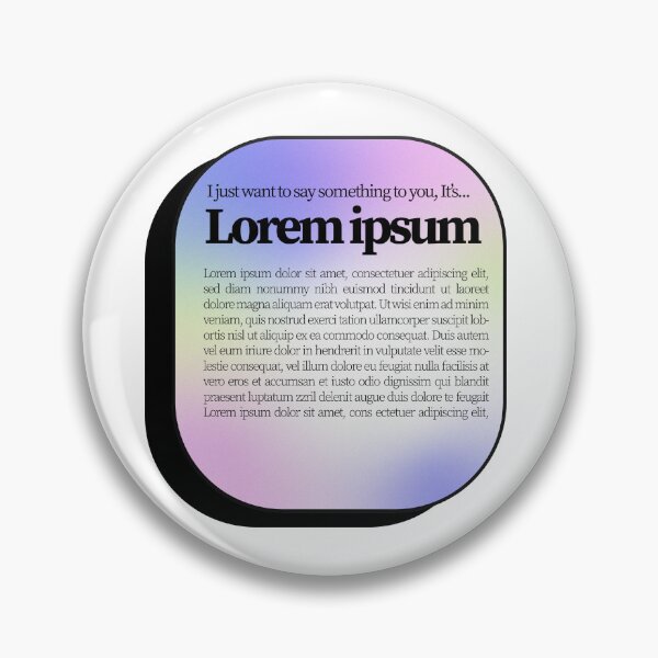 Item preview, Lorem Ipsum quote and holofoil frame designed and sold by pamaripai.