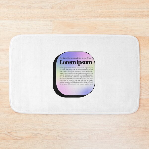Item preview, Lorem Ipsum quote and holofoil frame designed and sold by pamaripai.