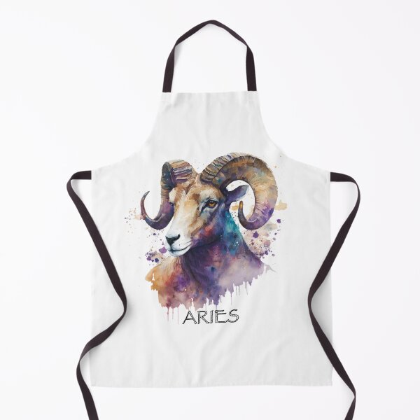 Item preview, ARIES - Watercolour Ram Zodiac designed and sold by Gccartworks.