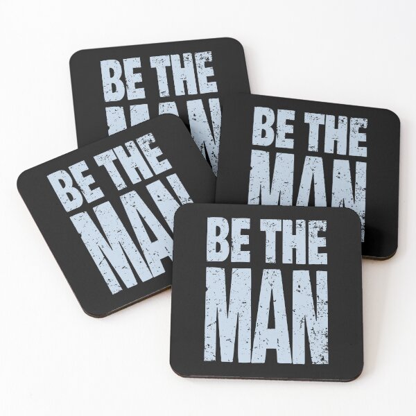 Item preview, Be The Man (Motivational Quote -  Sayings About Success And Determination - Vintage Retro Distressed Grunge) designed and sold by SassyClassyMe.