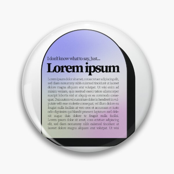 Item preview, Lorem Ipsum quote and holofoil frame designed and sold by pamaripai.