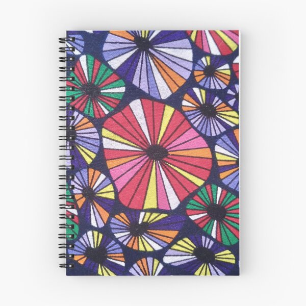 Item preview, Colorful circles abstract pattern. Start 2023 with some color. designed and sold by textileprint.