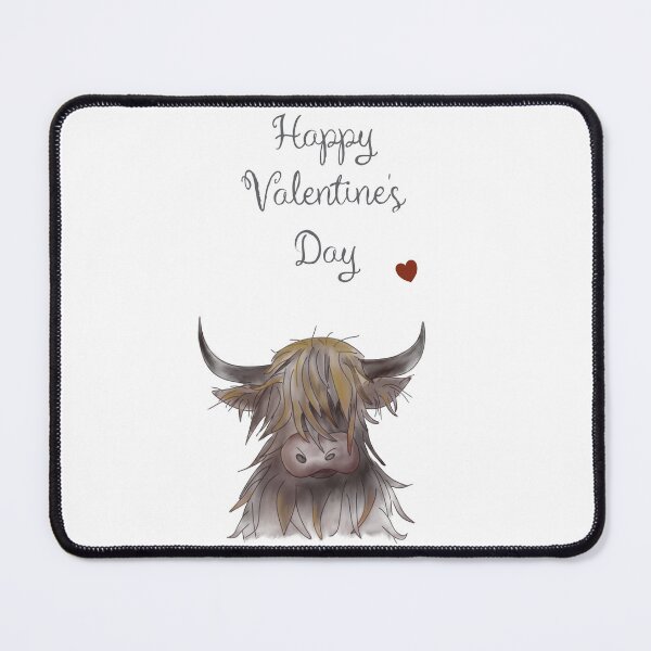 Item preview, Highland Cow Valentine designed and sold by Ashlison.