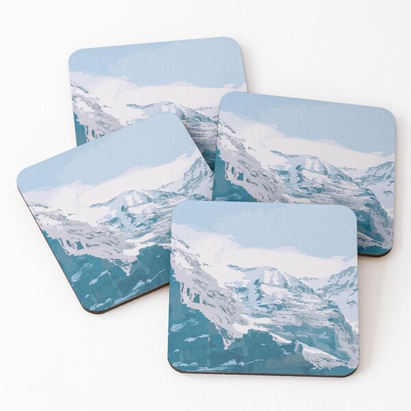 Item preview, Abstract Illustration:- Abstract Landscape Wall Art-Vintage Landscape Art designed and sold by typoinspired.