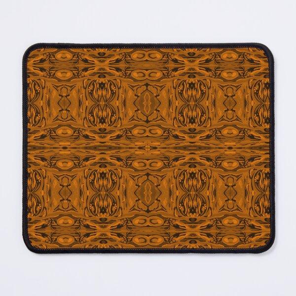 Item preview, Reeds by the River Abstract Dark Orange Repeat 5748 designed and sold by Art in My Loft.