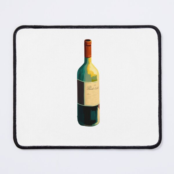 Item preview, French Red Wine Bottle ! designed and sold by FrenchBuddyArt.