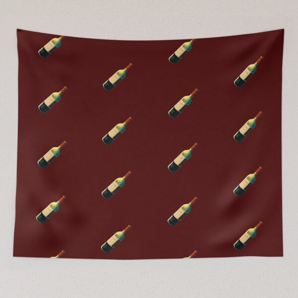 Item preview, French Red Wine Bottle ! designed and sold by FrenchBuddyArt.