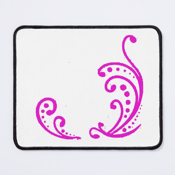 Item preview, id54-15 Pink Leaf Patterns, Leaf, Wonderful Henna Patterns, Spiral Patterns, Ornamental Patterns, Wall Decorations, Item decorations, Minimalist Patterns, Simple and Plain Patterns designed and sold by bcbutika.