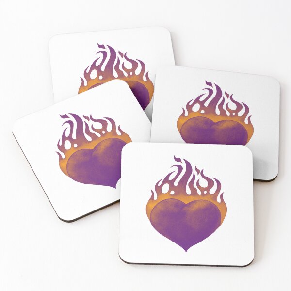 Item preview, Heart on Fire designed and sold by NOKKU.