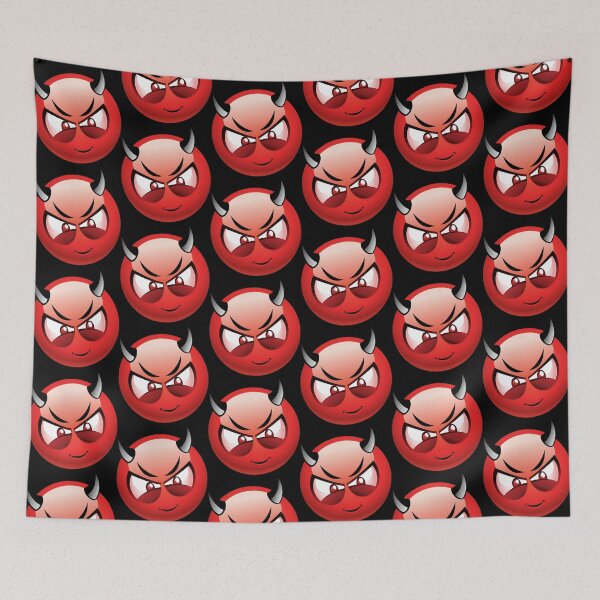 Item preview, Devil Emoji designed and sold by Jandsgraphics.
