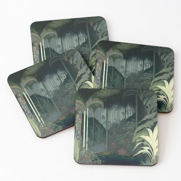 Item preview, Tropical Jungle Wall Design designed and sold by SenkiAlphonse.