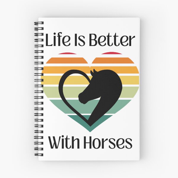 Item preview, Life Is Better With Horses, Gift For Trainer, Horse Enthusiast designed and sold by KirwanArt.