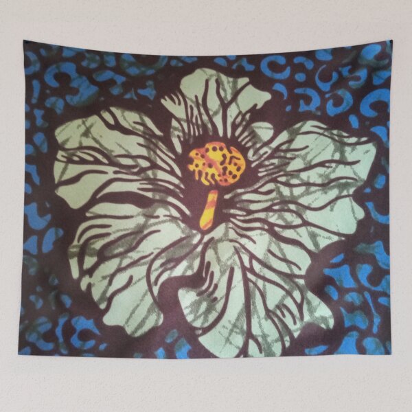 Item preview, Flower in earth tones print. designed and sold by textileprint.