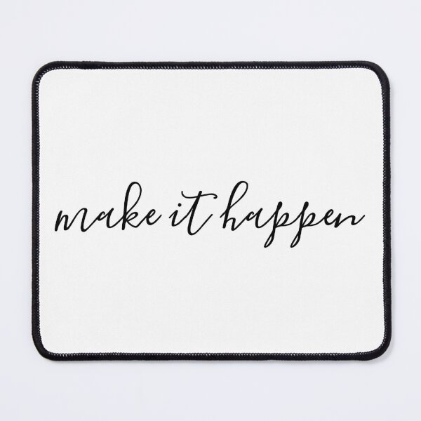 Item preview, Make It Happen - Motivational Words designed and sold by texteestore.
