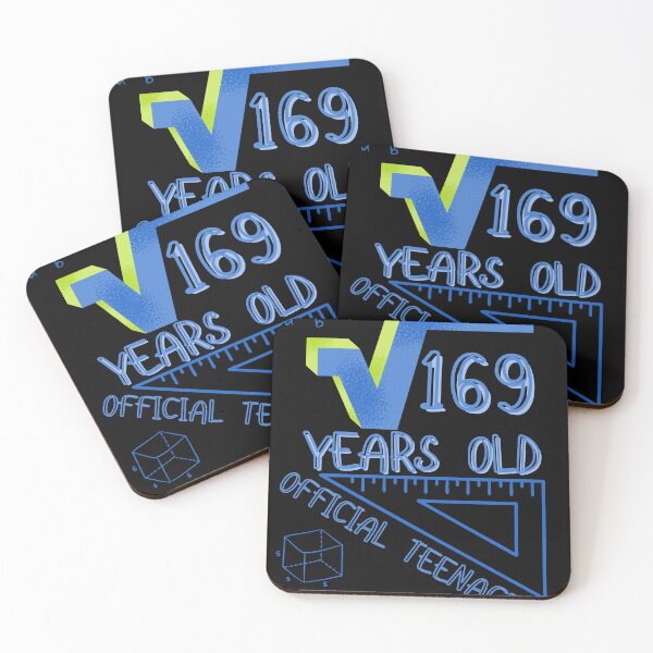 Item preview, Square Root Of 169 Years Old Official Teenager t-shirt designed and sold by PECCATOR.