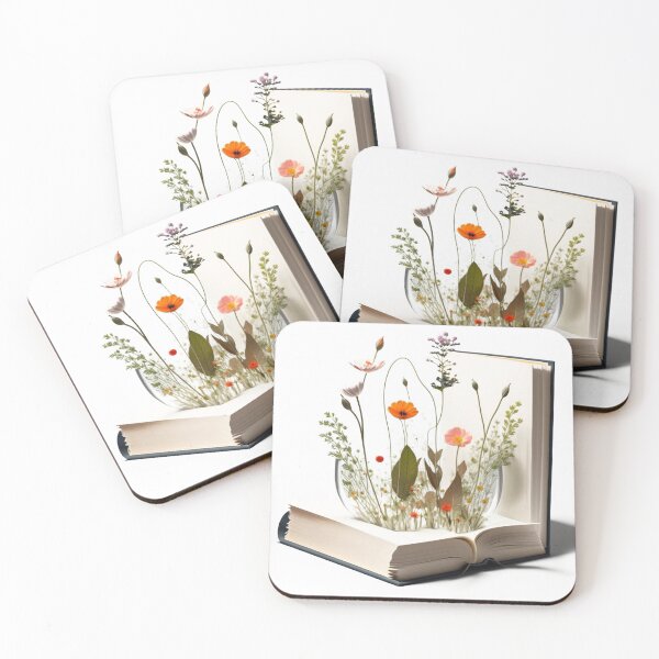 Item preview, flowers growing from book #2 designed and sold by toxicdz.