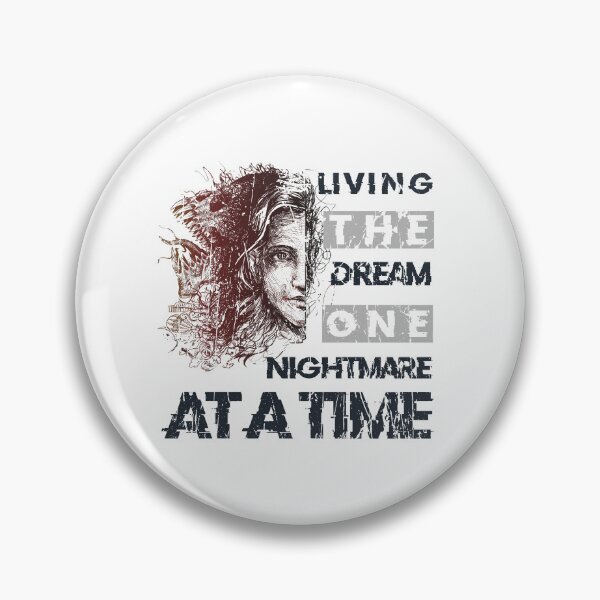 Item preview, Living The Dream One Nightmare at a Time - Funny Livin Dream designed and sold by zemama.