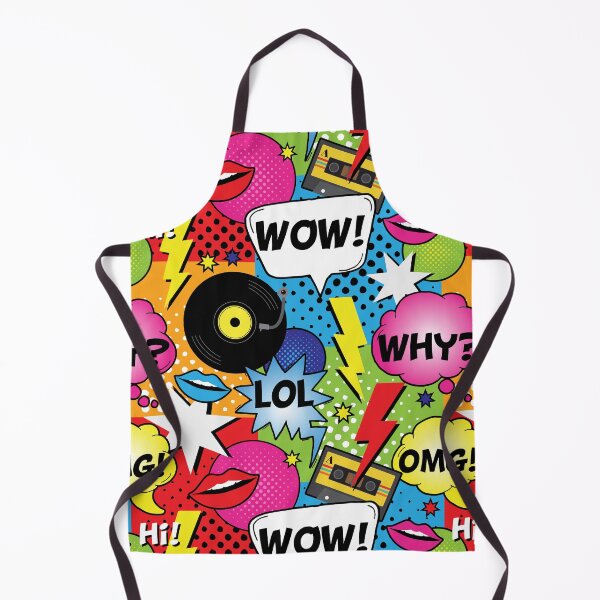 Item preview, Comic Book Speech Bubbles Pop Art Pattern designed and sold by HotHibiscus.
