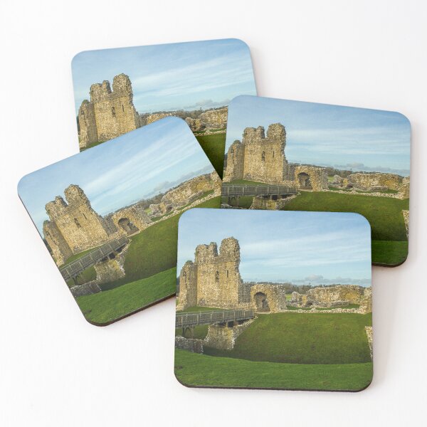 Item preview, The remains of Ogmore Castle in the village of Ogmore designed and sold by Cameranick.