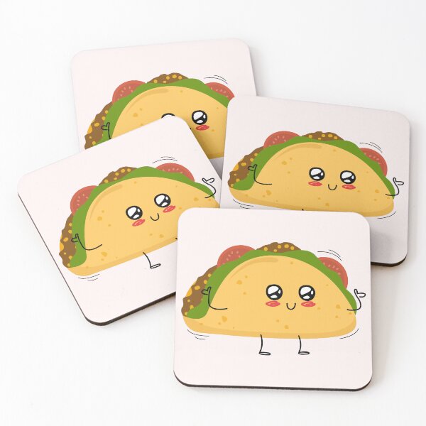 Item preview, Cute Tacos Kawaii Design designed and sold by BrightLightArts.