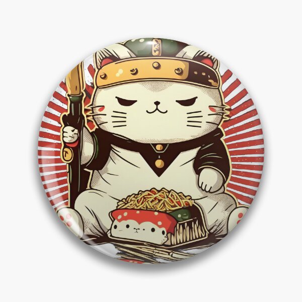Item preview, The Cat King Sushi designed and sold by john-ess.