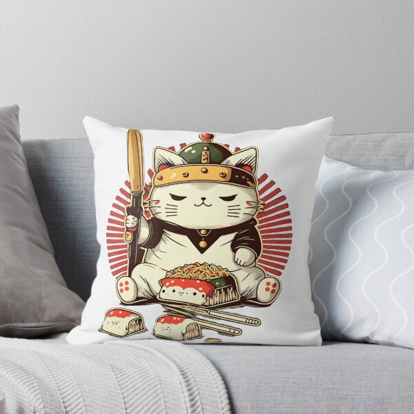 Item preview, The Cat King Sushi designed and sold by john-ess.