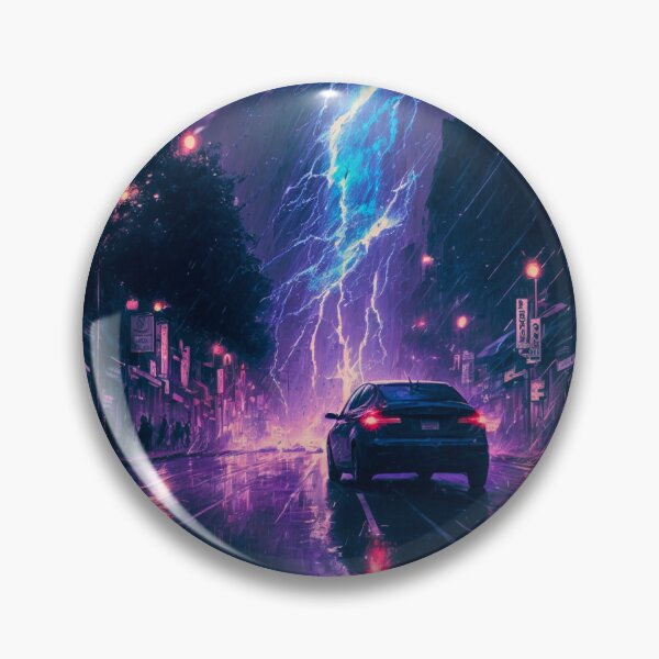Item preview, A City During a Storm designed and sold by ArtMadeByAI.
