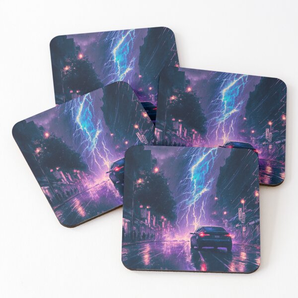 Item preview, A City During a Storm designed and sold by ArtMadeByAI.