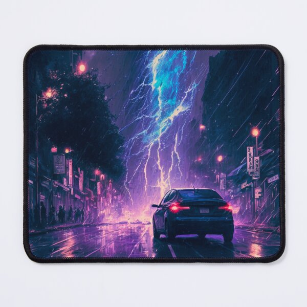 Item preview, A City During a Storm designed and sold by ArtMadeByAI.