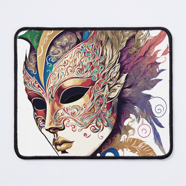 Item preview, Armoured Feathered Venetian Centurion Mardi Gras Mask designed and sold by CaseHavenDesign.