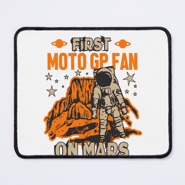 Item preview, Moto GP Fan On Mars designed and sold by funnyguy.