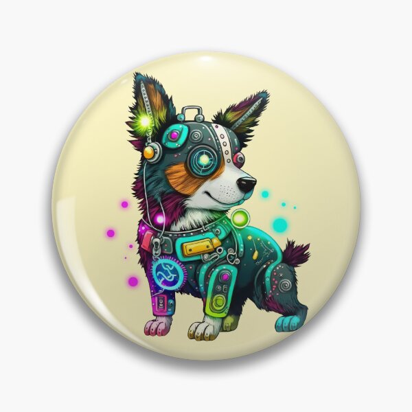 Item preview, Dog Cyborg designed and sold by SerhiiArt.