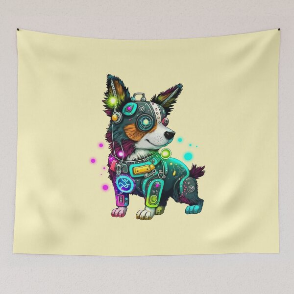 Item preview, Dog Cyborg designed and sold by SerhiiArt.
