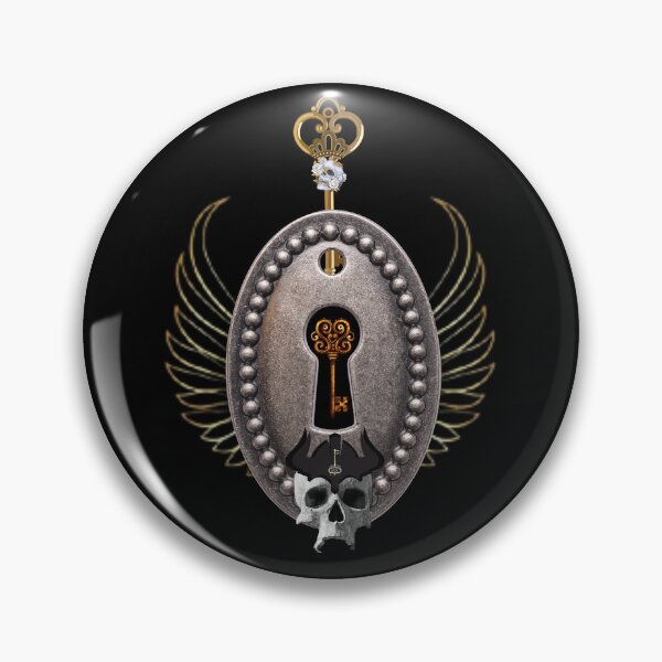 Item preview, Viking Vintage Skull Beard With funny Key Head  designed and sold by Swagmode.