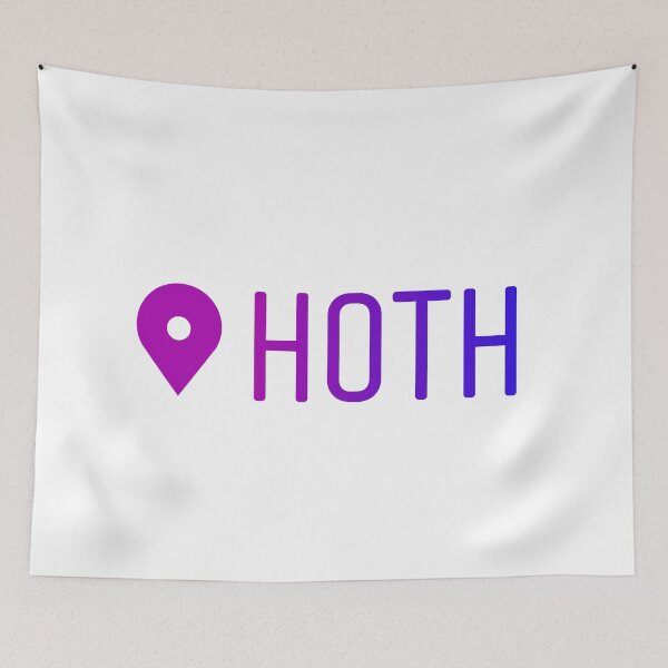 Item preview, Instagram Location Sticker of Hoth designed and sold by BubbleManShop.