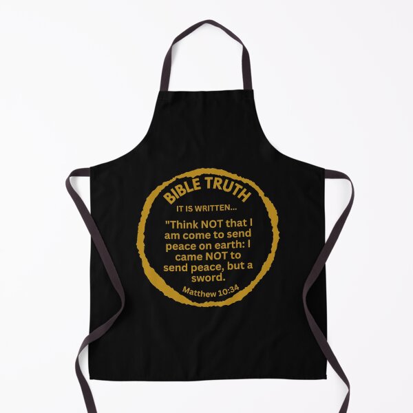 Item preview, Matthew 10:34: Sword Not Peace Verse designed and sold by Nancyanna.