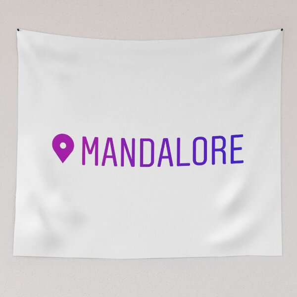 Item preview, Instagram Location Sticker of Mandalore designed and sold by BubbleManShop.