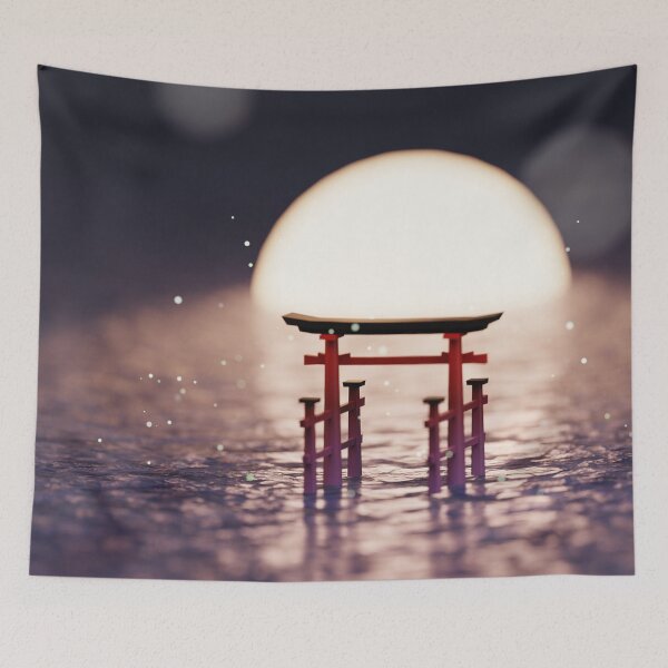 Item preview, Torii Gate Lowpoly 3D Isometric  designed and sold by Gravedrinker.