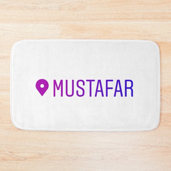 Item preview, Instagram Location Sticker of Mustafar designed and sold by BubbleManShop.