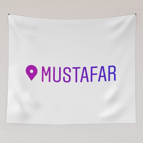 Item preview, Instagram Location Sticker of Mustafar designed and sold by BubbleManShop.