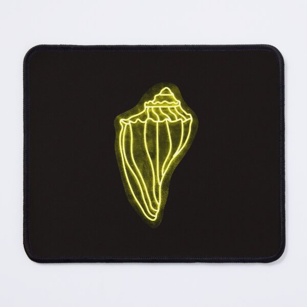 Item preview, Neon Design of a Knobbed Whelk/Conch Seashell designed and sold by designsasstultd.