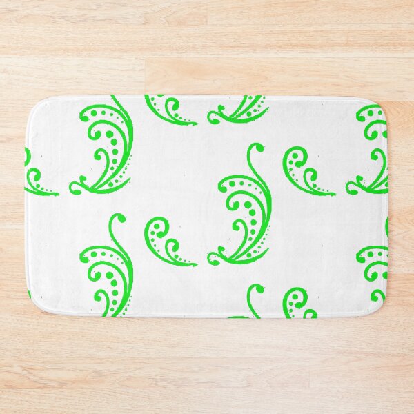 Item preview, id54-19 Green Leaf Patterns, Leaf, Wonderful Henna Patterns, Spiral Patterns, Ornamental Patterns, Wall Decorations, Item decorations, Minimalist Patterns, Simple and Plain Patterns designed and sold by bcbutika.