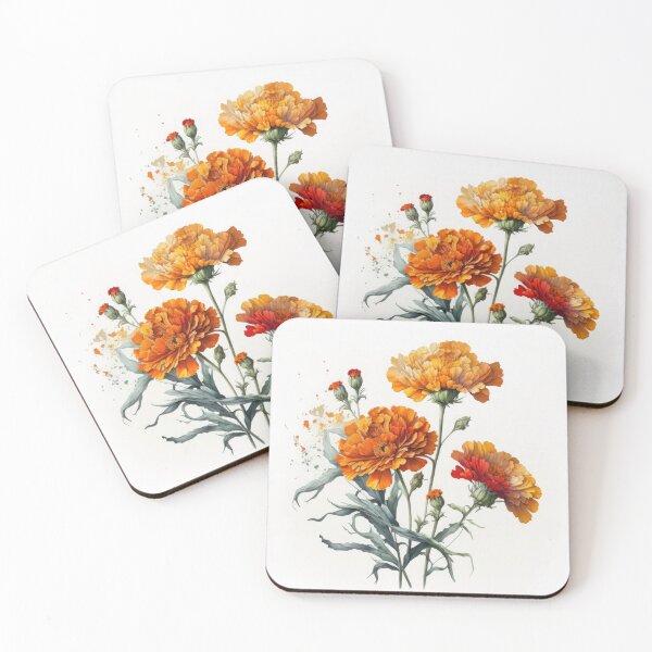 Item preview, Marigold Flowers  designed and sold by Vanover Designs.