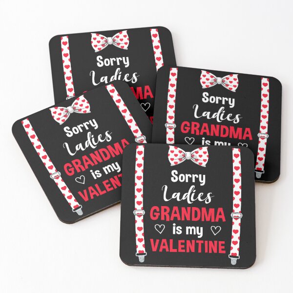 Item preview, Sorry Ladies Grandma Is My Valentine Grandkid designed and sold by iliasjeff.