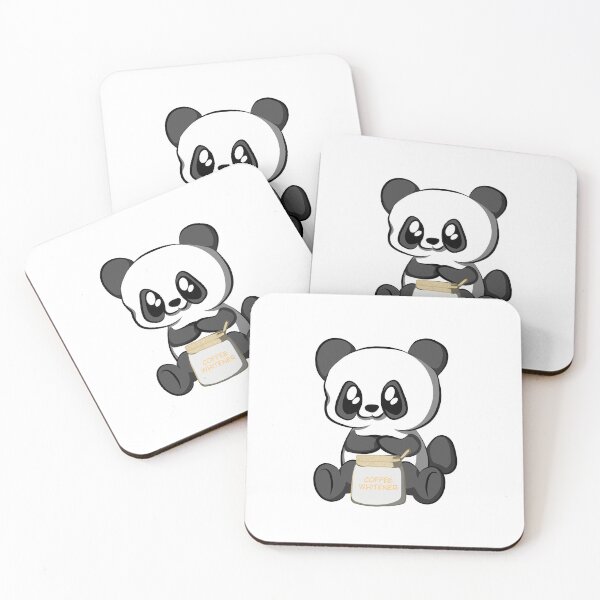 Item preview, Panda With A Coffee Whitener Jar designed and sold by DreamFruit11.