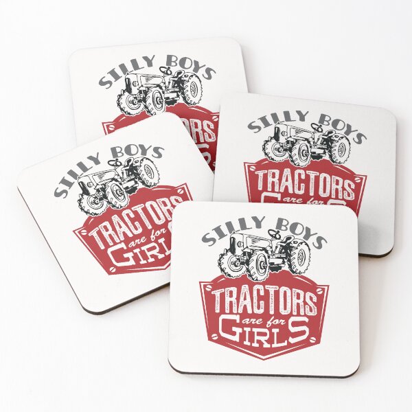 Item preview, Silly Boys Tractors Are for Girls designed and sold by jaygo.